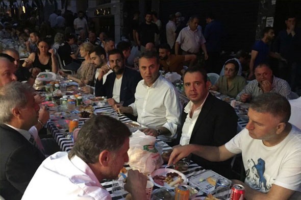 Beşiktaş Kulübü'nden semtte iftar