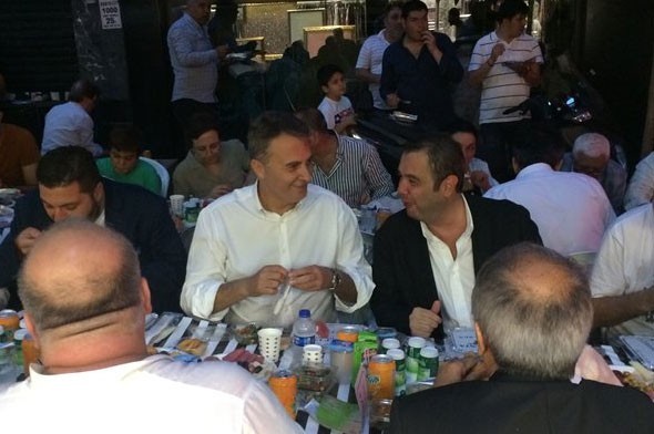 Beşiktaş Kulübü'nden semtte iftar