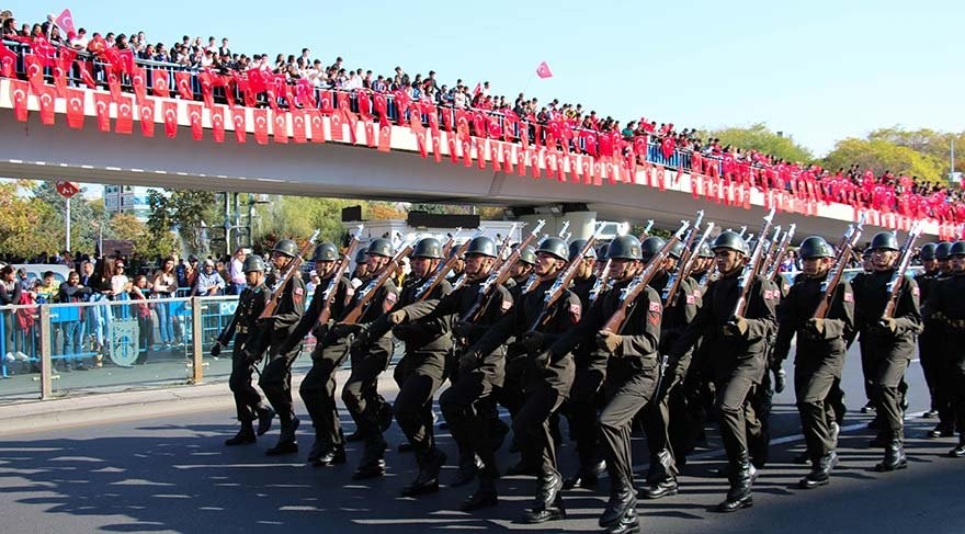 29 Ekim tüm yurtta coşkuyla kutlandı